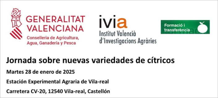  JORNADA SOBRE NUEVAS VARIEDADES DE CÍTRICOS
